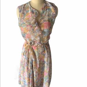Vintage flower dress